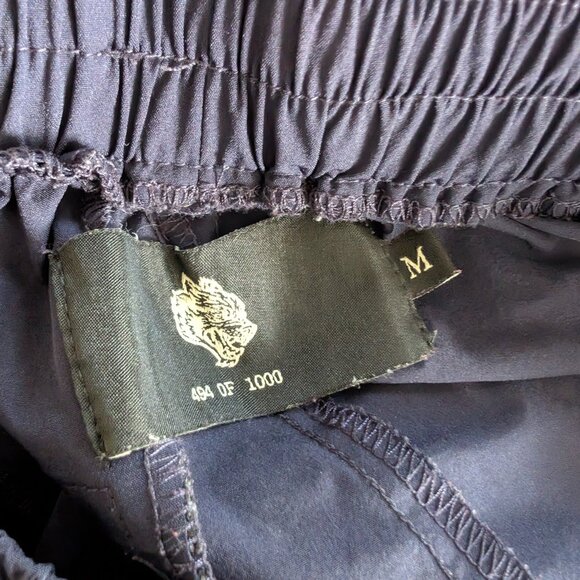 Darc Sport Wolves Club Pants Men Medium Blue Track Sweatpants Joggers Gym Active - Picture 5 of 6